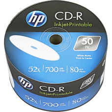 Диск CD HP CD-R 700MB 52X IJ PRINT 50шт (69301/CRE00070WIP-3)