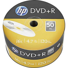 Диск DVD HP DVD+R 4.7GB 16X 50шт (69305/DRE00070-3)