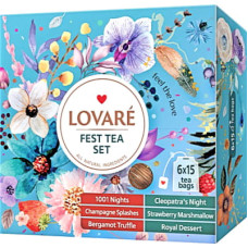 Чай Lovare Fest Tea Set 90 пакетиков ассорти 