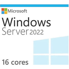 ПО для сервера Microsoft Windows Server 2022 Standard - 16 Core License Pack Commerci