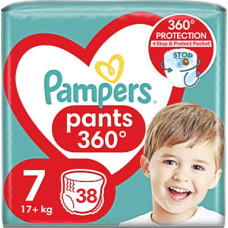 Подгузники Pampers трусики Pants Giant Plus Размер 7 (17+ кг) 38 шт. (8006540069387)
