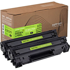 Картридж Patron HP LJ CB435A/CANON 712 GREEN Label (DUAL PACK) (PN-35A/712DGL)