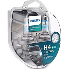 Автолампа Philips H4 X-treme VISION PRO +150%, 3700K, 2шт/блістер