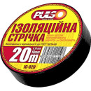 Ізоляційна стрічка Pulso PVC 20м чорна IC-20Ч