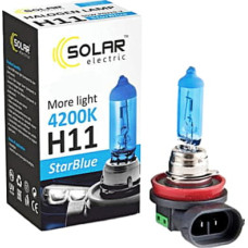 Автолампа SOLAR H11 12V 55W PGJ19-2 StarBlue 4200K 