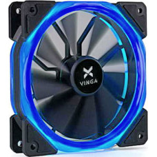 Кулер для корпуса Vinga LED fan-02 blue