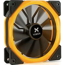 Кулер для корпуса Vinga LED fan-02 orange