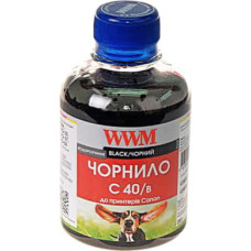 Чернила WWM CANON PG40/50/PGI5Bk, black (C40/B)