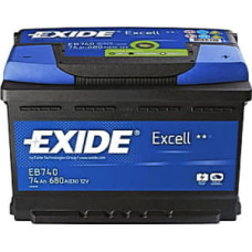 Аккумулятор автомобильный EXIDE EXCELL 74A 