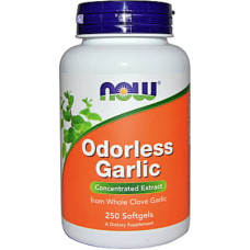 Травы Now Foods Чеснок без запаха, концентрированный экстракт, Odorless Gar (NOW-01808)