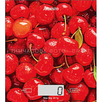 Весы кухонные Ardesto SCK-893CHERRY