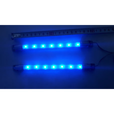 Подсветка 618 LED blue короткая в прикуриват. (пара)