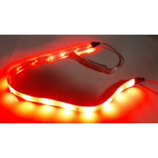 Подсветка гибкая KL-15 15LEDх30см Red