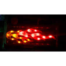 Подсветка 4090 LED-пламя Red/Yellow