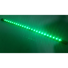 Подсветка гибкая 3634GR 24LEDх40см Green/резинов.основа