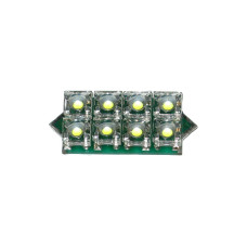 Лампочка софитная 8LED 24V (40мм) белая