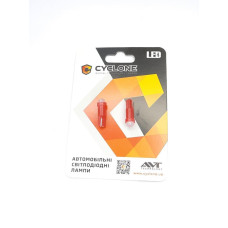 Лампочка у щиток T5-003 LED 1W COB 12V Red