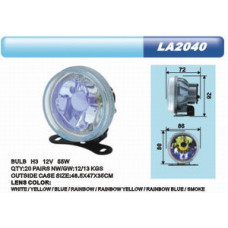 Фары DLAA 2040 RY/H3-12V-55W/D=86mm