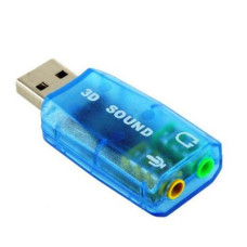 Звуковая плата Atcom USB-sound card (5.1) 3D sound (Windows 7 ready) (7807)