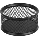 Подставка для скрепок Axent 80x80x40мм, wire mesh, black (2113-01-A)