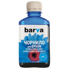 Чернила Barva EPSON L1110/L3100 (103) 180мл CYAN (E103-696)