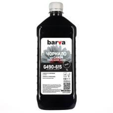 Чернила Barva CANON GI-490 1л BLACK pigmented (G490-615)