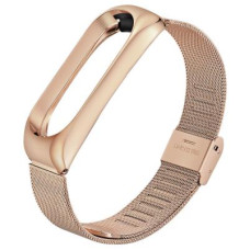 Ремешок для фитнес браслета BeCover Metal для Xiaomi Mi Smart Band 5 Rose Gold (705149)