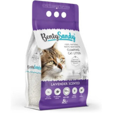 Наполнитель для туалета Benty Sandy Lavender Scented цветные гранулы 5 л/4.35 кг (BS-5003)