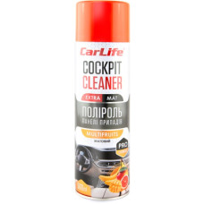 Автополироль CARLIFE Cockpit Cleaner EXTRA MAT Мультифрукт 500мл (CF525)