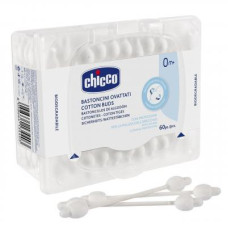 Ватные палочки Chicco с ограничителем 60 шт (10440.00)