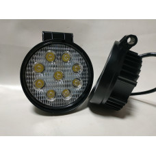 Фары LED WL-201 ближний свет 27W/9-32V/9LEDх3W/2000Lm/6000K EP9 FL SW v2