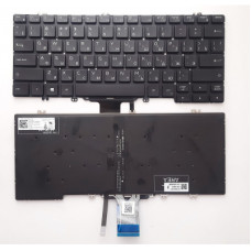 Клавиатура ноутбука Dell Latitude E5280/E5289/E7280/E7390 чорна RU (A46180)