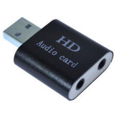 Звуковая плата Dynamode USB-SOUND7-ALU black