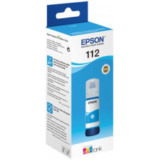 Контейнер с чернилами Epson 112 EcoTank Pigment Cyan ink (C13T06C24A)