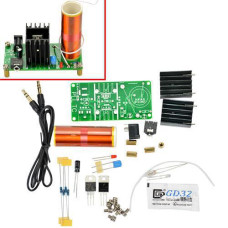 Катушка трансформатор Тесла музыкальная SSTC качер, СОБЕРИ САМ