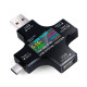 USB тестер тока напряжения емкости, Type-C MicroUSB, Atorch J-7C