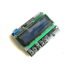 LCD Keypad Shield модуль Arduino 1602 ЖК дисплей