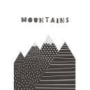 Постер Mountains 30х40 см