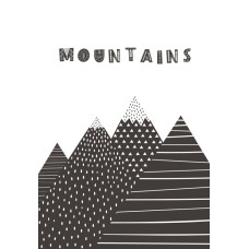 Постер Mountains 30х40 см