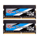 Модуль памяти для ноутбука SoDIMM DDR4 32GB (2x16GB) 3200 MHz Ripjaws G.Skill (F4-3200C22D-32GRS)