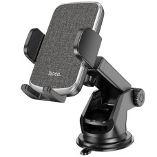 Держатель автомобильный HOCO Polaris push-type telescopic suction cup car holder CA95, черный