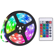 Лента светодиодная LED RGB HOCO DL30 с пультом 4м, черная