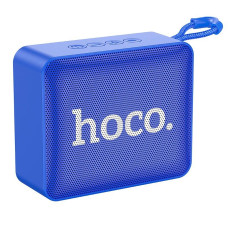 Портативная Bluetooth колонка Hoco Gold brick BS51, синяя