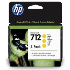 Картридж HP DJ No.712 DesignJet Т230/Т630 3-Pack 29-ml Yellow (3ED79A)