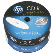 Диск CD HP CD-R 700MB 52X IJ PRINT 50шт (69301/CRE00070WIP-3)