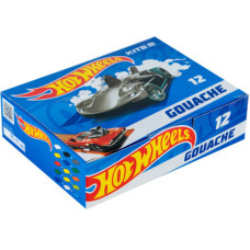 Гуашевые краски Kite Hot Wheels 12 цветов, 20 мл (HW23-063)