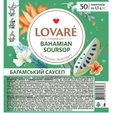 Чай Lovare Bahamian soursop 50х1.5 г (lv.16263)