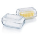 Масленка кухонная Luminarc Butter Clear 17 см (N3913)