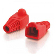 Колпачок коннектора RJ-45 Red (100 шт/уп.) Merlion (CPRJ45ML-RD)