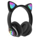 Наушники беспроводные Bluetooth MHZ Cat Ear VZV-23M, черные